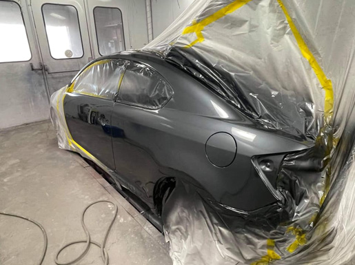 Car in Shop